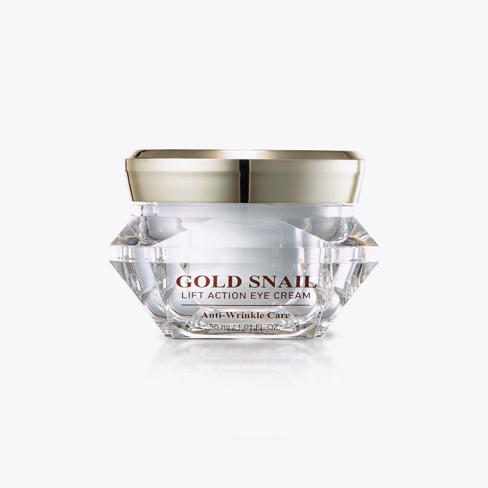 GSLEY 24K Gold Snail Lift Action Eye Cream 30ml Anti Aging Wrinkle Care Dark Circle Moisturizer _ Made in Korea